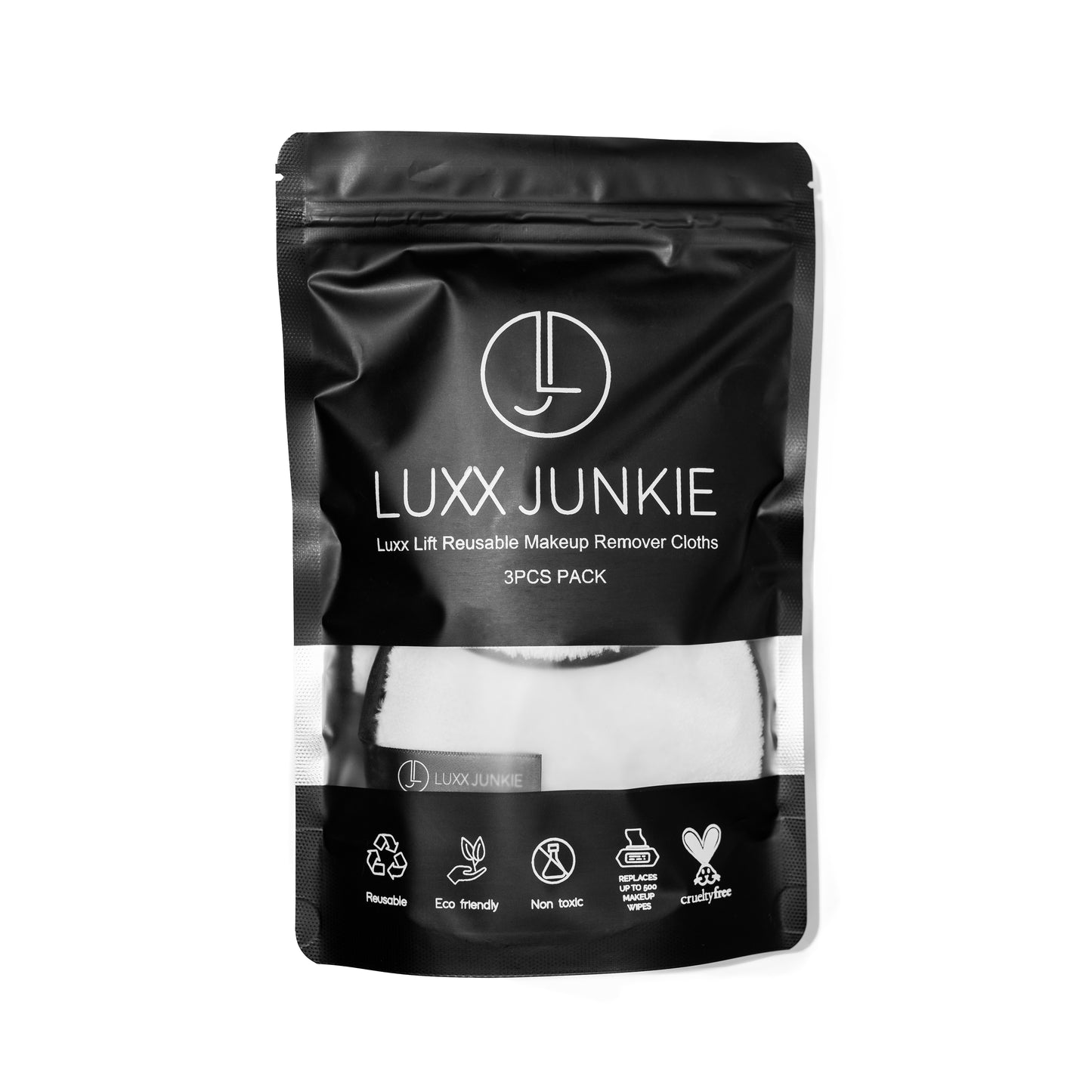 LUXX LIFT REUSABLE MAKEUP REMOVER CLOTHS